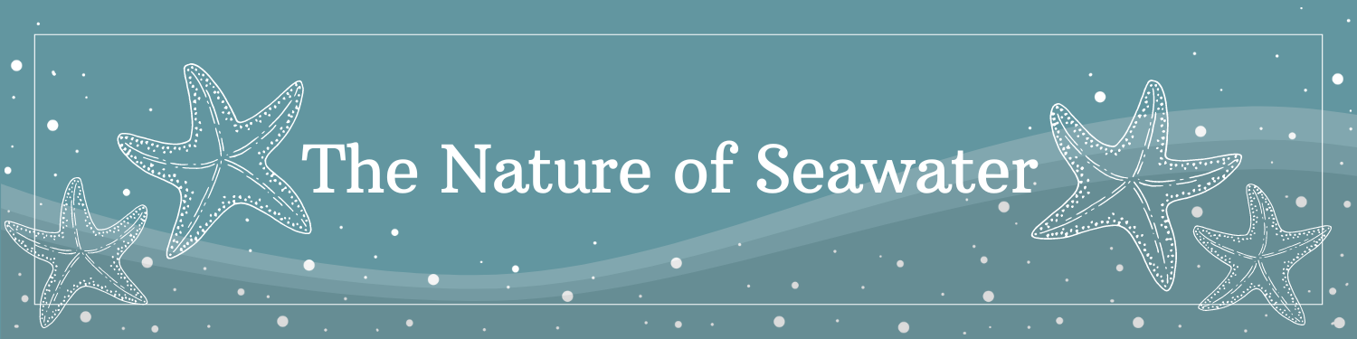 Unit 3: The Nature of Seawater Banner